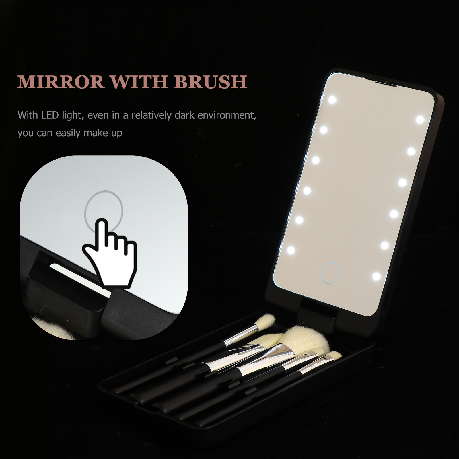 مجموعة مرايا مكياج بإضاءة LED  - مراجعة Beauty Makeup Vanity Set وسعره
